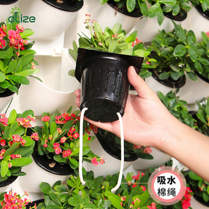 <span class=keywords><strong>Pot</strong></span> <span class=keywords><strong>de</strong></span> fleurs en plastique empilables, produits à succès, arrosage automatique, coloré, pour le jardin, livraison gratuite - Product Image 5