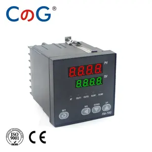 CG 72*72 مللي متر 800 درجة المدخلات K J PT100 0-10V 4-20mA PID الناتج SSR تتابع AC 220V 24V 380V ترموستات 110V متحكم في درجة الحرارة