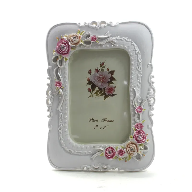 Personalizado flor do ouro foto moldura foto engraçada molduras