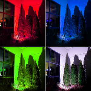 Chùm Hẹp 5d Đến 120d 200 Watt 200 W 300 Watt 300 W Điểm Chống Thấm Nước Ngoài Trời Ip65 Dmx Rgb Đèn Pha Led - Product Image 3