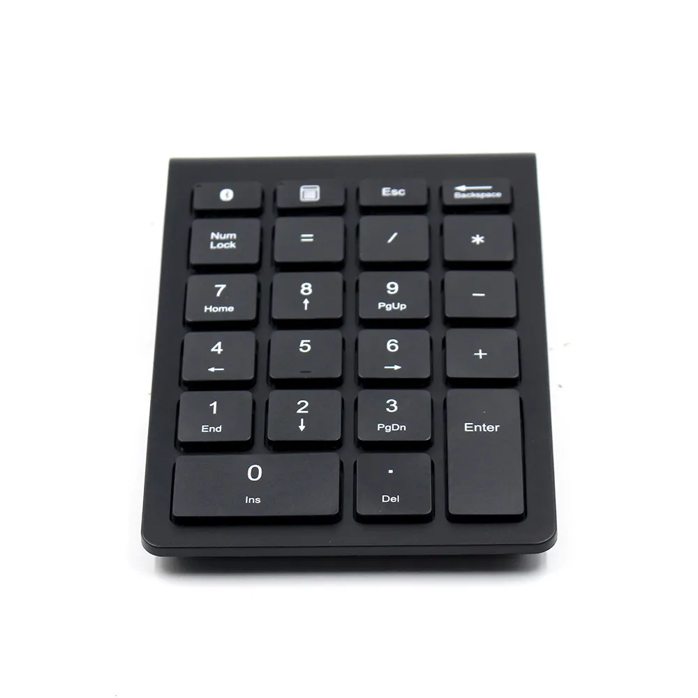 Vendita calda Ergonomia Tastierino numerico della tastiera per il computer portatile sottile portatile Senza Fili di bluetooth microsoft