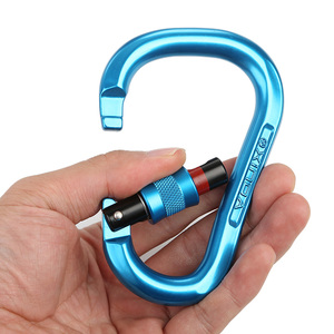 25kN pesado <span class=keywords><strong>de</strong></span> aluminio <span class=keywords><strong>de</strong></span> grado aeroespacial mosquetón tornillo Puerta <span class=keywords><strong>de</strong></span> bloqueo para la <span class=keywords><strong>escalada</strong></span> - Product Image 6