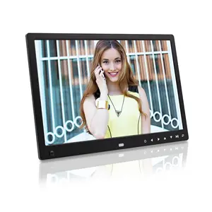 Der 13-Zoll-Video-Player für digitale Albumbilder unterstützt SD-Karten und USB-Laufwerke Motion Digital Photo Frame