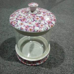 Barattoli di <span class=keywords><strong>Vetro</strong></span> Dorati di Media Grandezza <span class=keywords><strong>con</strong></span> Coperchi in Ceramica, Ecologici e Sostenibili per la Conservazione degli Alimenti - Product Image 4