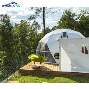 China Canton Fair Carpas De Camping Geodesic Domes Tent For Sale