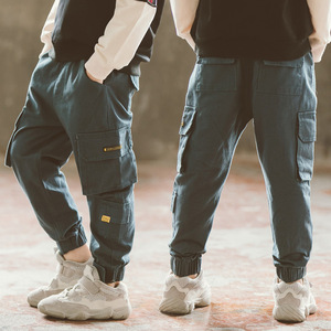 <span class=keywords><strong>Pantalon</strong></span> Cargo pour enfant, modèle Baggy pour <span class=keywords><strong>garçon</strong></span>, tenue de travail Long, pour adolescents, nouvelle collection, vente en gros, - Product Image 5