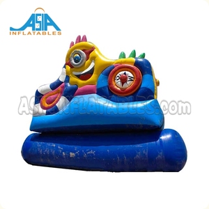 Al aire libre de agua Parque Minion agua inflable piscina Parque Minion inflable tobogán de agua con piscina