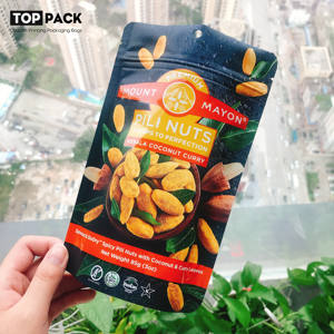 Sac d'emballage de graines de chia organiques étanches à l'humidité avec fenêtre en matériau laminé refermable 500g - Product Image 6