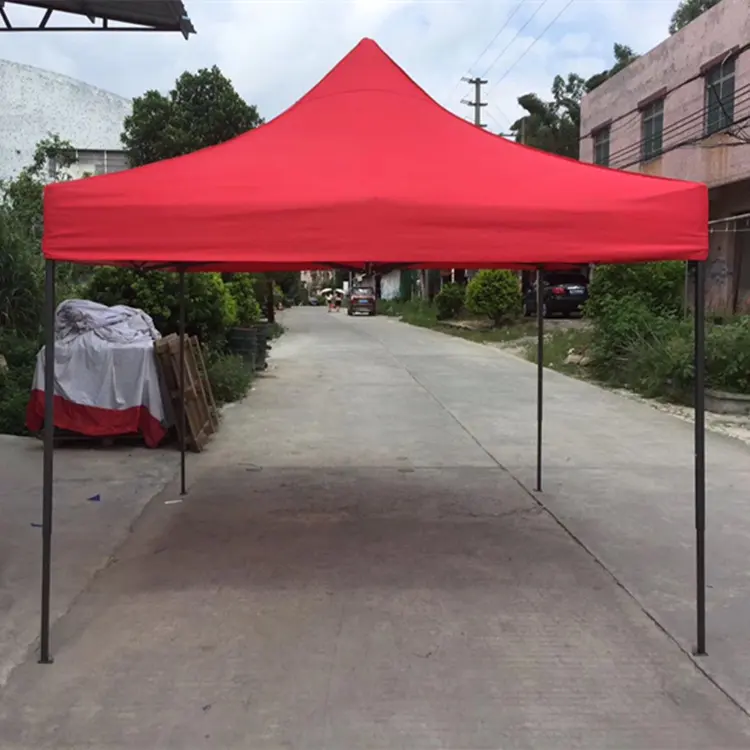 Auvent gazébo en plein air, tente d'extérieur pliable pop-up 3x3, fabriqué en chine, livraison gratuite