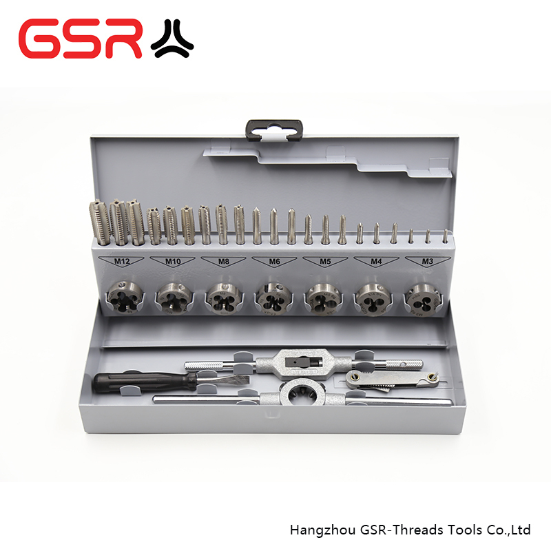 Perçage en métal matériel outils à main taraudage hss tarauds et filières