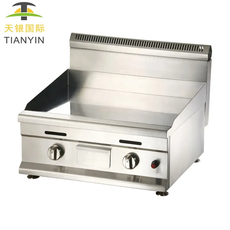 Sconto Da Tavolo Top In Acciaio Inox per Uso Professionale Piatto Piastra Teppanyaki Piastra A Gas