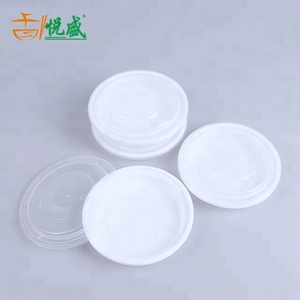 300 ml récipient rond en plastique jetables pour la <span class=keywords><strong>restauration</strong></span> à <span class=keywords><strong>emporter</strong></span> salade bol d'emballage avec couvercle - Product Image 1
