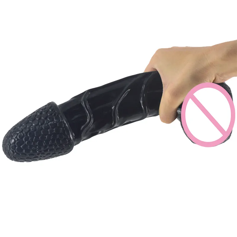 FAAK 25cm Coarse glans dildo Juguetes sexuales unisex dildos for women Erotic toys plastic penis monster dildo for sale