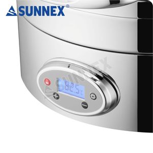 Meuleuse alimentaire, 1 pièce, vernis rond, 6,8 l, santé des aliments chauds, miroir d'amour, vaisselle économique - Product Image 6