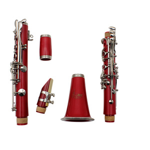 <span class=keywords><strong>Clarinetto</strong></span> <span class=keywords><strong>in</strong></span> Si Bemolle di Alta Qualità, Vendita Diretta all'Ingrosso, Strumento a Fiato con 17 Chiavi e Kit di Attrezzi - Product Image 4