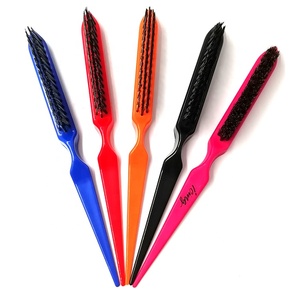 Teasing Back Hair Salon <strong>Brush</strong> Tangle Combing Extension Line <strong>Smooth</strong> Wig Comb Teasing <strong>Brush</strong> - Product Image 1