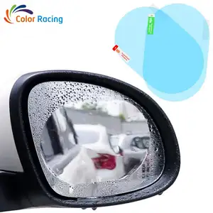 Self adhesive mirror antifogging tint film high selling anti water rainproof membrance car rearviem mirror glass protective film