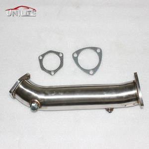High quality SS304 Exhaust Down Pipes for A udi A4 A6 1.8T 76mm <strong>tube</strong> - Product Image 2