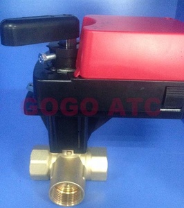 Gogo DN50 G2 "8nm 4-20mA điều khiển cơ giới Van 3 cách trộn dòng chảy tỷ lệ thuận với van bi điện cho hệ thống HVAC AC100-240V - Product Image 4