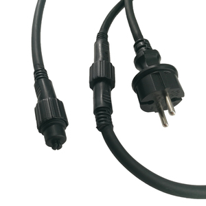 AC220V 100 m IP65 Khả Năng Kết Nối cao su vòng hoa E27 cổ điển patio <span class=keywords><strong>string</strong></span> ánh sáng E27 <span class=keywords><strong>b22</strong></span> cơ sở ngoài trời dây hoa patio ánh sáng vành đai - Product Image 4