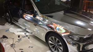 <span class=keywords><strong>Pellicola</strong></span> autoadesiva dell'involucro dell'automobile del cromo dello <span class=keywords><strong>specchio</strong></span> di 1.52*18M con la bolla di aria libera - Product Image 5