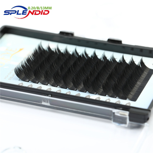 Venta al por mayor en china de <span class=keywords><strong>rizo</strong></span> premium propia marca de seda extensiones de pestañas - Product Image 2