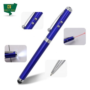 Bolígrafo 4 en 1 gratis, muestra de bolígrafo, puntero láser, lápiz óptico, lápiz óptico para linterna - Product Image 2