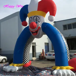 Quảng Cáo Sự Kiện Giá Rẻ Inflatable Clown Arch, Lối Vào Trang Trí Chủ Đề Giá Rẻ Của Trẻ Em Thiên Đường Clown Inflatable Arch