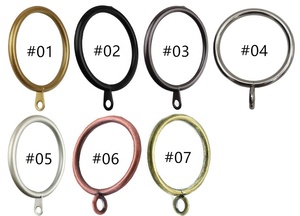 Pièces de 20 rideaux à œillets, drapé en métal - Product Image 2