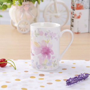 Venta al por mayor china tazas primavera Fresco estilo de embalaje de regalo Taza de <span class=keywords><strong>cerámica</strong></span> con asa - Product Image 4