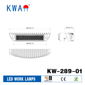 Barra de Luz LED de Porche con Carcasa de Aluminio Impermeable IP67 de 12V 24V con Certificación E-Mark para Puerta de Coche, RV, Camión, Remolque, Barco y Marino - Product Image 6