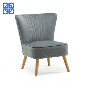 Rétro Occasionnelle Chambre De Salon <span class=keywords><strong>Haut</strong></span> <span class=keywords><strong>Dossier</strong></span> <span class=keywords><strong>Velours</strong></span> Accent <span class=keywords><strong>Chaise</strong></span> Pour Hôtel - Product Image 3