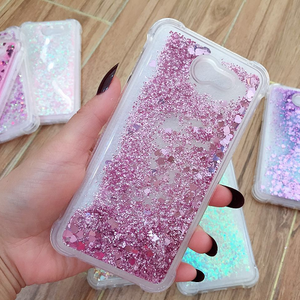 Nuova <span class=keywords><strong>Cover</strong></span> Morbida Antiurto con Liquido Scintillante per <span class=keywords><strong>Samsung</strong></span> <span class=keywords><strong>Galaxy</strong></span> <span class=keywords><strong>S7</strong></span>/S8/S9/S10/Note 8/9 - Product Image 2