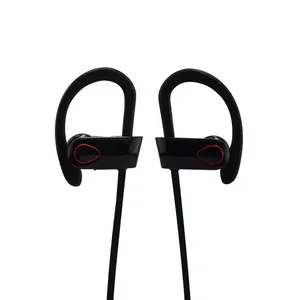Earphone Musik Bluetooth 5.2 Nirkabel TERBAIK Kualitas Tinggi Headphone Earbud RU9 dengan Kait Telinga Tahan Air IPX7 untuk Latihan
