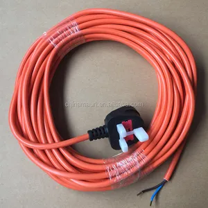 Reino Unido cable de alimentación cables con BS no reutilizable tapón fusible