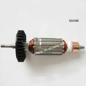 Cho mkt9553nb makitaa công cụ điện phụ tùng của máy mài góc Armature/Rotor