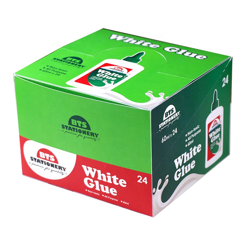 60 мл Коробка многоцелевой pva жидкий белый клей
