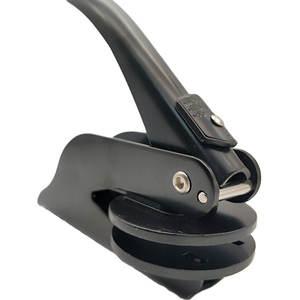 Black Stainless Steel China <strong>Leather</strong> Embossing <strong>Stamp</strong> for Office - Product Image 2