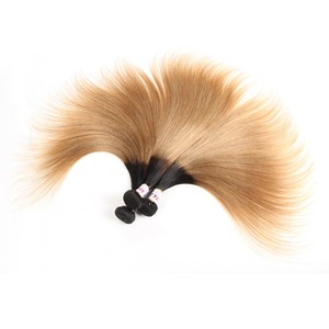 24 26 <span class=keywords><strong>pouce</strong></span> 9A 27 Couleur Brésilien Droite Armure Faisceaux de Cheveux Coiffures - Product Image 5