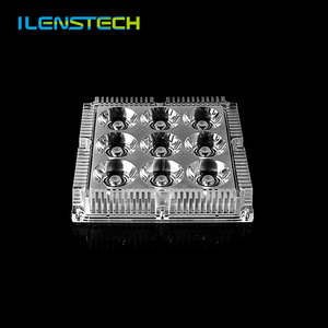 Lente de módulo led de luz de punto de haz estrecho de 3 grados, conjunto de 3x3 - Product Image 5