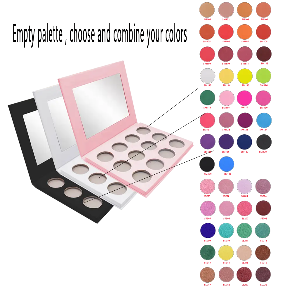 2020, макияж, создание теней для век, частная торговая марка, индивидуальная палитра теней для век