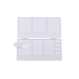 Nouveau produit pliant en plastique aquarelle <span class=keywords><strong>couleur</strong></span> boîte huile <span class=keywords><strong>acrylique</strong></span> vide <span class=keywords><strong>palette</strong></span> <span class=keywords><strong>de</strong></span> <span class=keywords><strong>peinture</strong></span> - Product Image 5