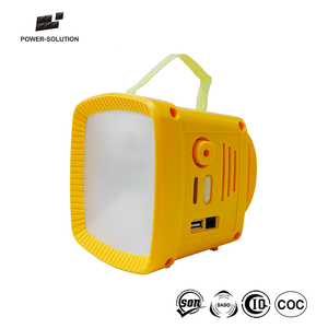Venta caliente AC/DC recargable linterna solar con Radio <span class=keywords><strong>FM</strong></span> para las zonas rurales más fiable - Product Image 3