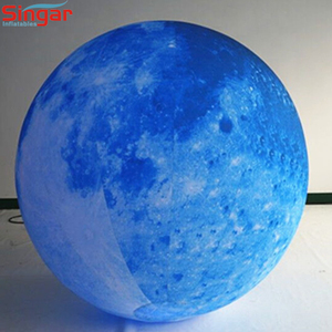 Système solaire géant gonflable à éclairage LED, pour décoration <span class=keywords><strong>de</strong></span> fête, planètes <span class=keywords><strong>de</strong></span> la lune, planètes, planètes, planètes, saturne, uran-us, septum - Product Image 4