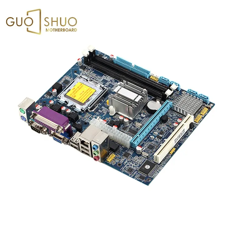 Alta calidad G31-M7 4 * Sata LGA 775 Intel G31 Micro Atx Intel placa base de escritorio