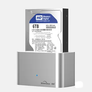 高品質のusb3.0sataマルチ機能ハードドライブドッキングステーション2.5 "& 3.5" ハードディスククローナー