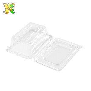 Comida china de alimentos tapa de la caja transparente caja rectangular comida de arroz <span class=keywords><strong>para</strong></span> <span class=keywords><strong>llevar</strong></span> - Product Image 4