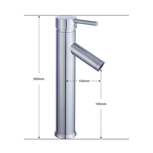 Grifo de Lavabo de Alta Gama <span class=keywords><strong>LETA</strong></span> de un Solo Orificio con Desagüe Emergente - Product Image 5