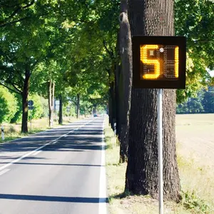 速度測定ディスプレイ道路主導の交通レーダー速度標識速度測定ディスプレイ