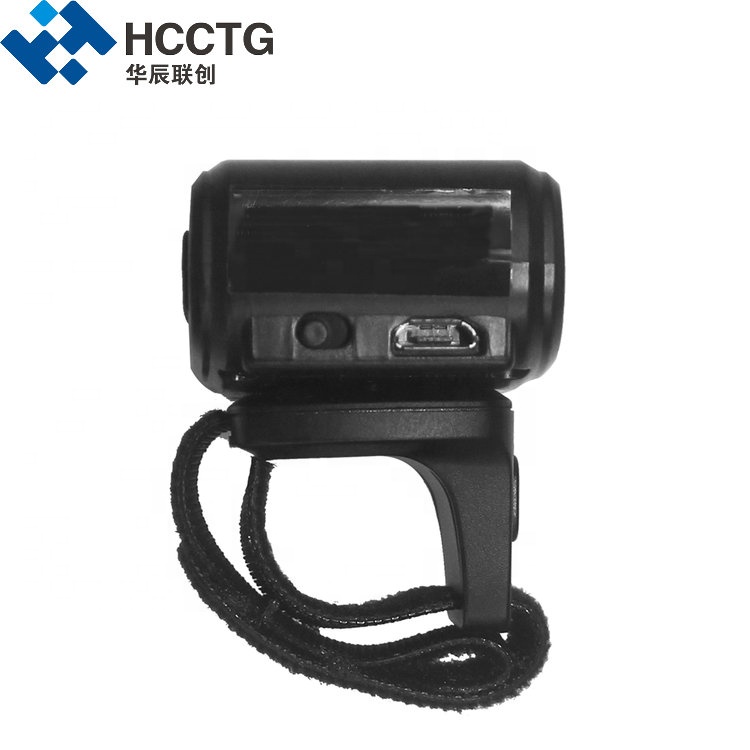 CMOS носимых беспроводной Bluetooth кольцо сканер штрих-кода HS-S03